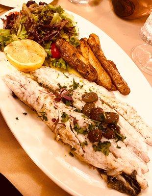 Wood Fired Branzino