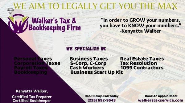 Walker's Tax & Financial Services