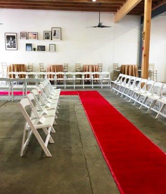 Host your brand launch party's Fixe Studio. Lots of space, free street parking!