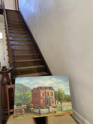 Main Stairway of Phillips Mansion