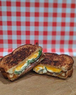 Bacon-Jalapeño Popper Grilled Cheese