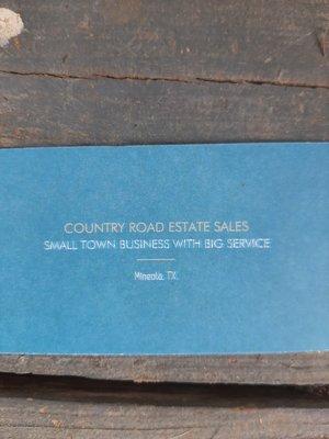 Country Road Estate Sales