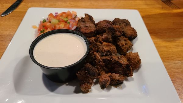 Cajun Beef Tips are my favorite appetizer