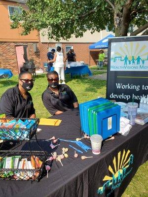 Information and Assistance Staff members at Resource Fair.