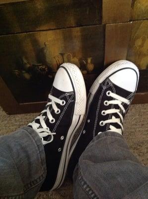 My new All star converse high tops