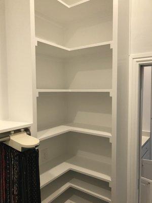 Closet renovation