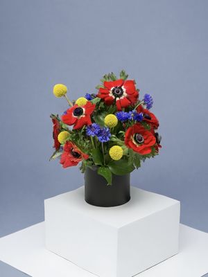 Colourful flower arrangement