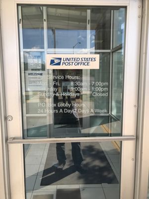 Hours for USPS in State of Franklin