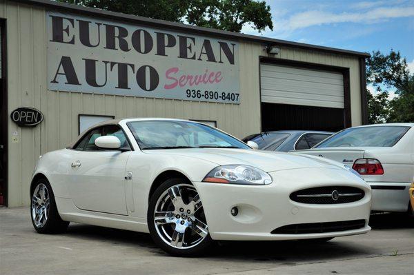 A very clean 2007 Jaguar XK we have recently worked on.