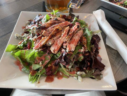 Raspberry Walnut Raspberry Salad. So good!