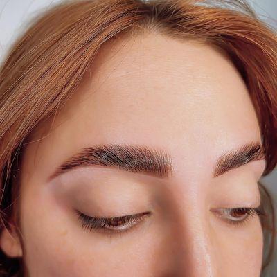 Brow Lamination + Henna