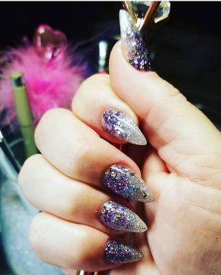 Amethyst nails