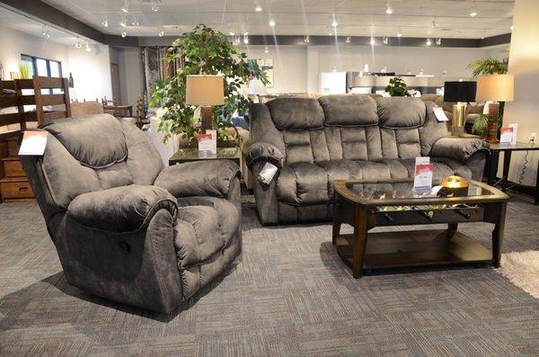 Reclining furniture for sale at Triad Leasing, 2204 Haskell Ave., Lawrence, KS.