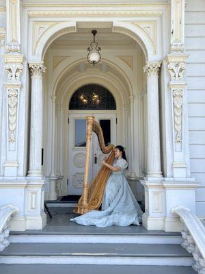 Seika Dong, Harpist