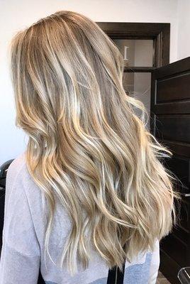 Balayage highlights