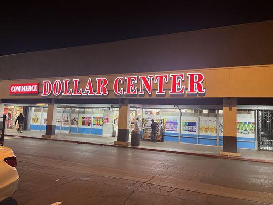 This store is called Commerce Dollar Center