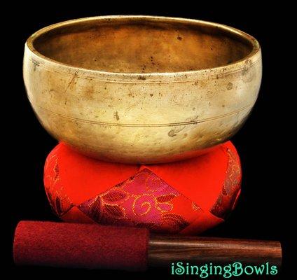 "Love my new bowl! This bowl is amazing-- I'm so excited to use it in my healing work! Definitely would buy from iSingingBowls again."