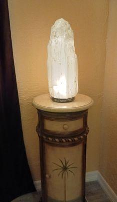 Sarasota, FL office - Selenite Crystal Lamp