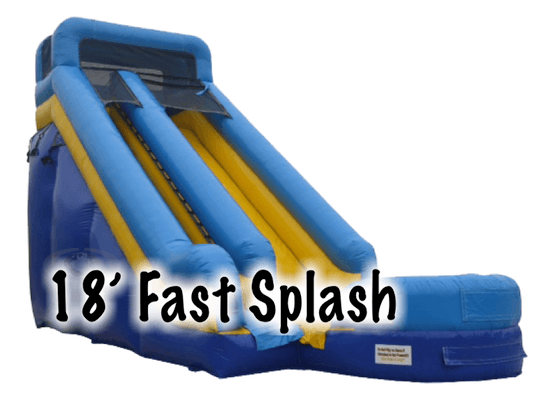 18' Fast Splash waterslide... Best bang for your buck!