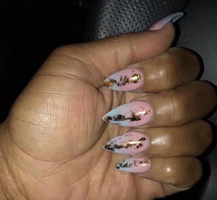 Stiletto nails