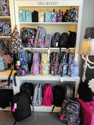 Vera Bradley Backpacks & lunchboxes are here!