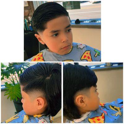 Work by the barber, Frank! Trabajo de Frank el Barbero!