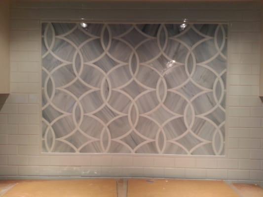 Ann sacks custom backsplash