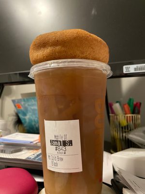 Cold Brew & an Old Fashion doughnut...Breakfast of Champions!!