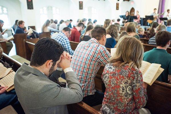 Prayer of Confession during Sunday service