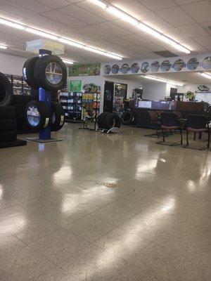 Inside Palmetto Tire