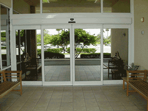 One of the many automatic door installations we have done over the years.