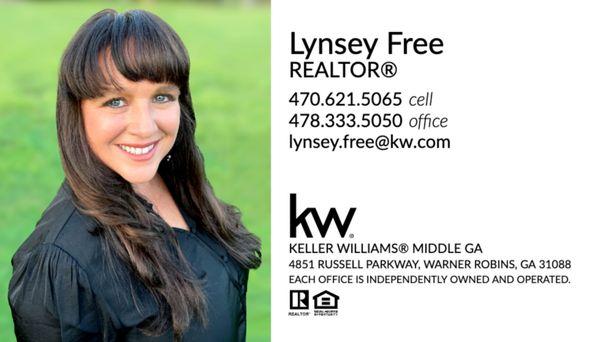 Lynsey Free- Keller Williams Realty