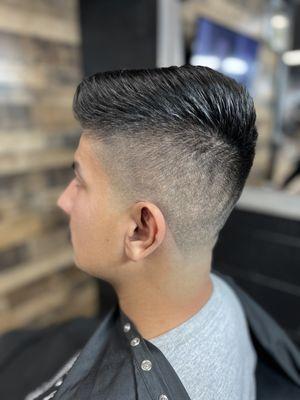 Gentlemen taper fade by Brenda