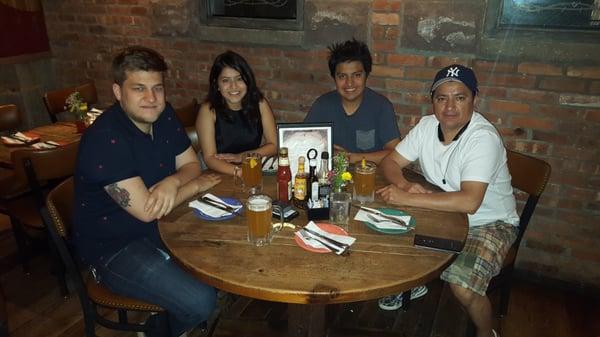 Seguimos Celebrando mi Cumpleaños con Rube, Ale y Nick thank you very much  .!!