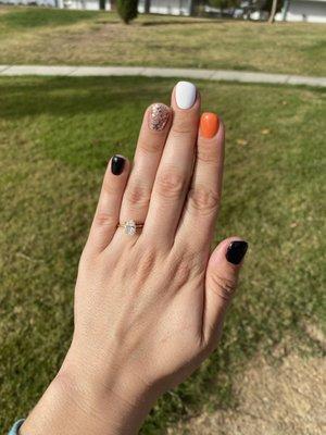 First Luminary Gel Mani I got was for Halloween, got so many compliments on these