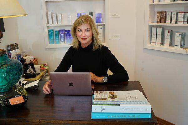 Cindy Hendricks, Aesthetician and creator of mdh skin