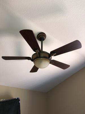 Ceiling fans help cool your room so you don't always have to run your air conditioner