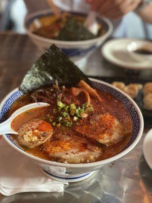 Spicy tonkotsu ramen