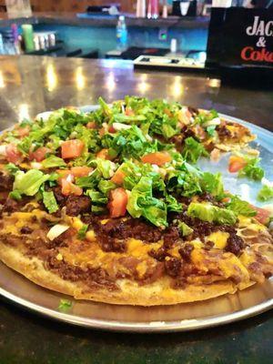 Taco pizza