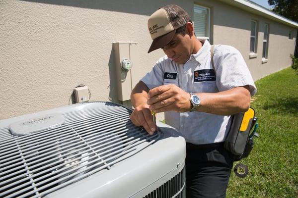 Our service techs are highly trained to diagnose any problem your A/C unit may have