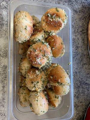 Our famous Garlic knots