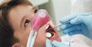 Nitrous oxide (laughing gas) available