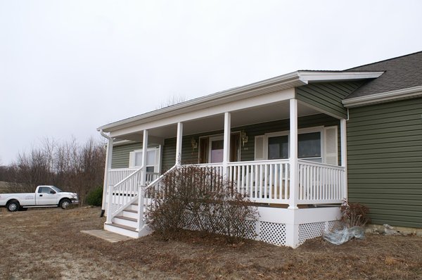 New front porch