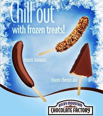 Cool off with a frozen chocolatey treat!