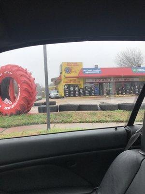 View of shop from outside