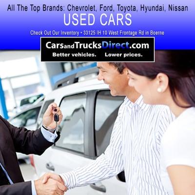 Used Cars For Sale Boerne and San Antonio, TX: We carry all the top brands of used cars, including Chevrolet, Ford, Toyota, H...