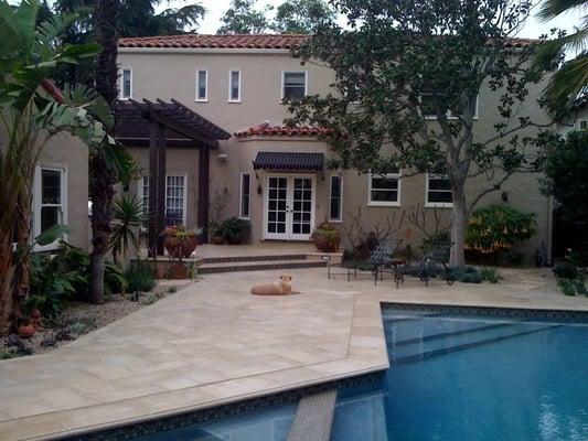 Complete Home and Backyard Entertaining Area Remodel, including Guest House and Swimming Pool