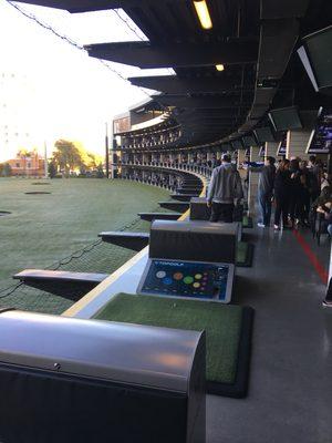 Top Golf outing in Las Vegas with Essex management team