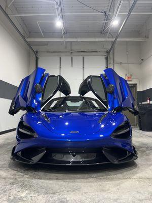 Mclaren 765LT In for Full Body Paint Protection Film