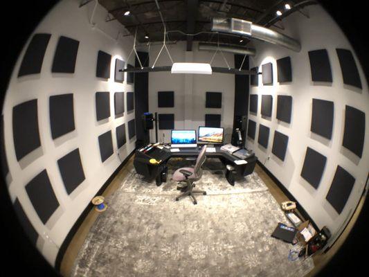 The Mix Room at Auralation Studios.